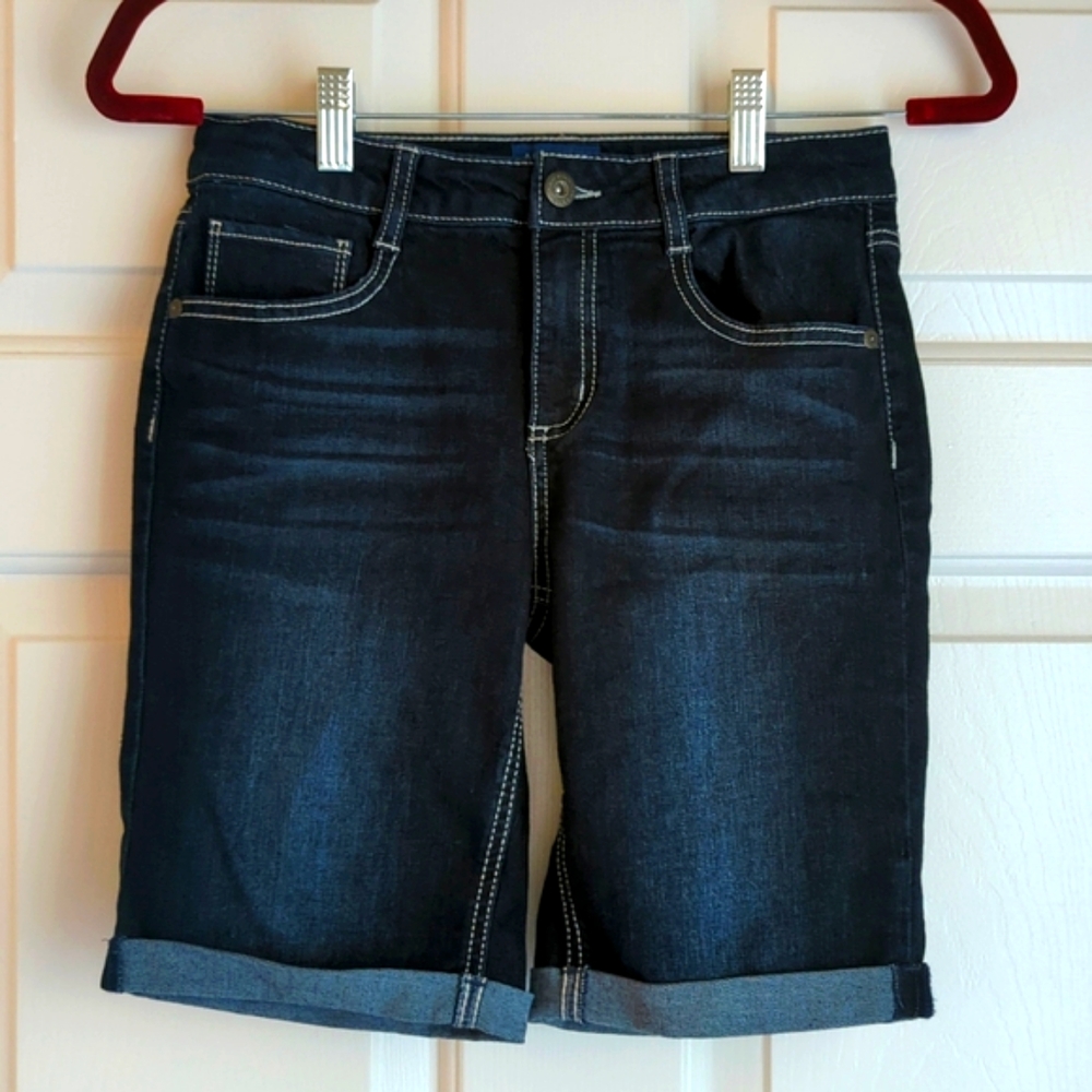 2/$20 - Arizona Girls Denim Bermuda Shorts Size 14